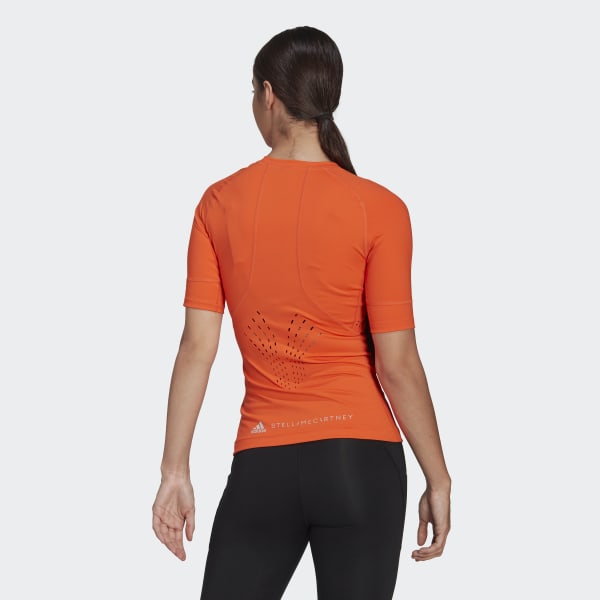 Pomarańczowy adidas by Stella McCartney TruePurpose Training Tee VB146