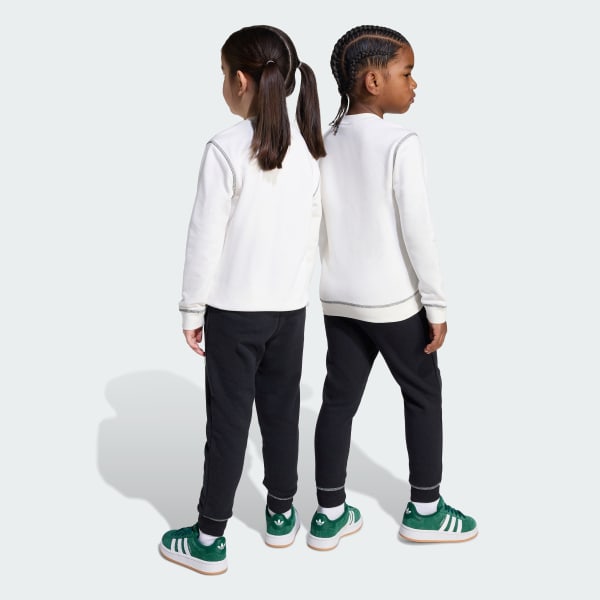 White Crew Set Kids