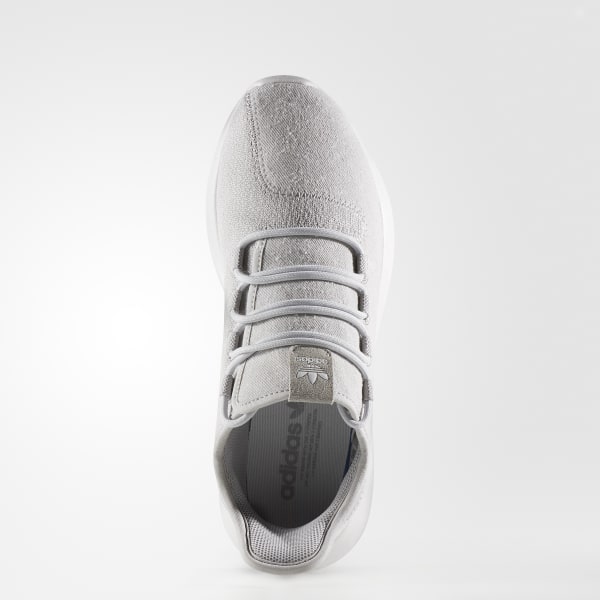 adidas originals grey tubular shadow knit trainers