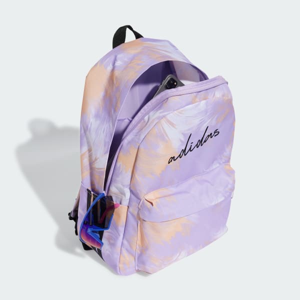 アディダス☆バックパック☆adidas Classic Beach AOP Backpack adidas Classic Beach AOP Backpack - Purple | Free Shipping