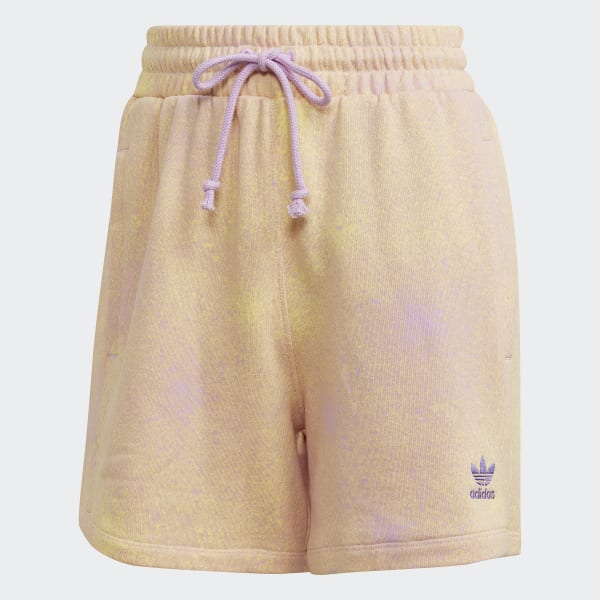 Paars Allover Print Loose Short TB173
