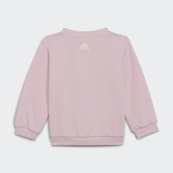 Rozowy adidas Essentials Sweatshirt and Pants