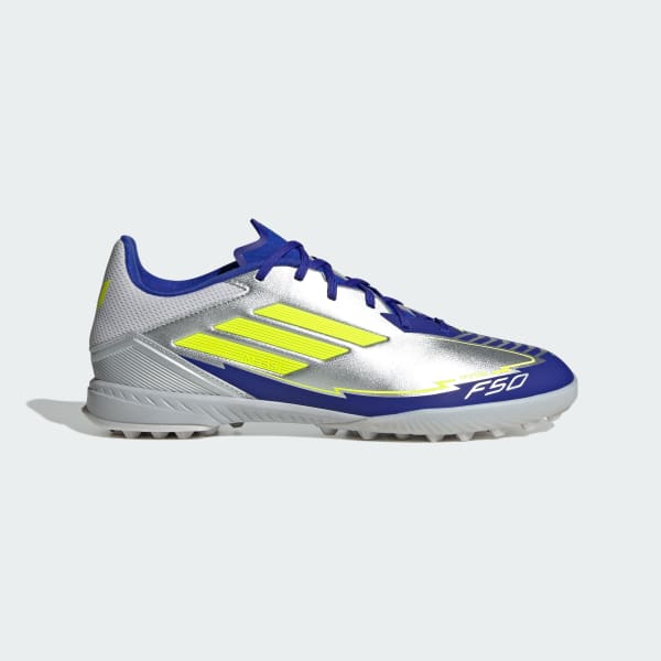 Silver F50 League Messi Turf Boots