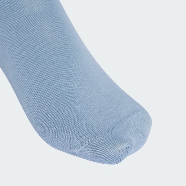 Vit 3-Stripes Crew Strumpor 3 par