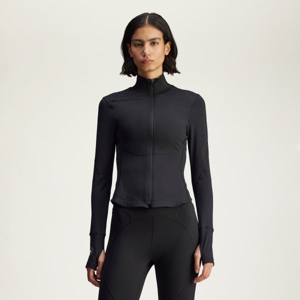 Zwart adidas By Stella McCartney Training Midlayer