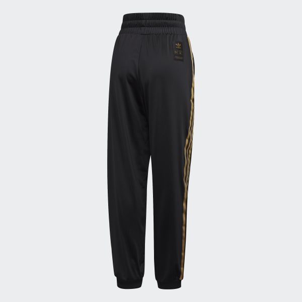 adidas originals adicolor popper joggers in black cw1283