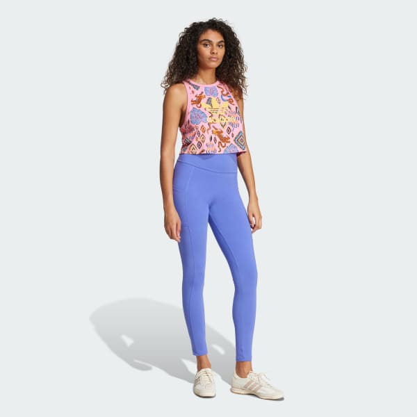 Blue Essentials Leggings