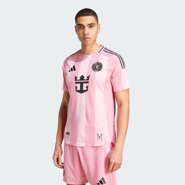 adidas Inter Miami 25/26 Home Authentic Jersey - Pink | Free