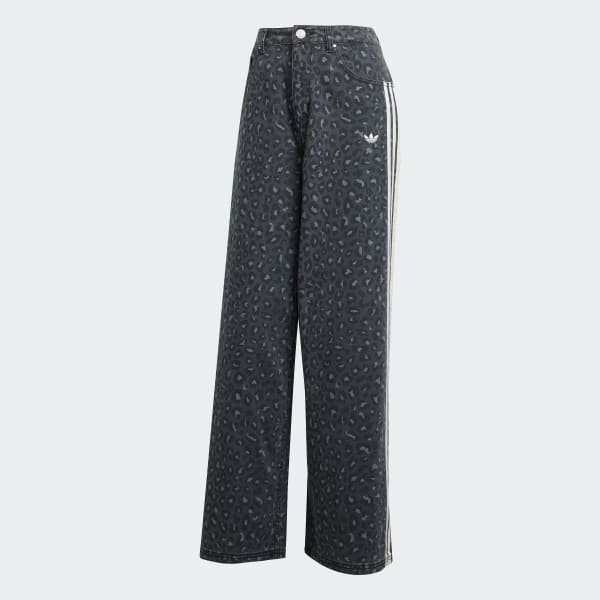 Multicores Calça Folgada adidas Originals Denim
