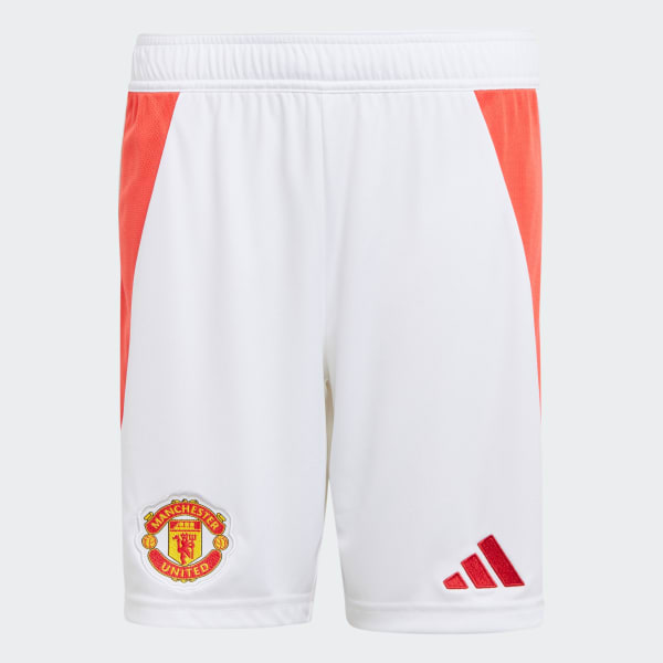 Beyaz Manchester United 24/25 Kids İç Saha Şortu