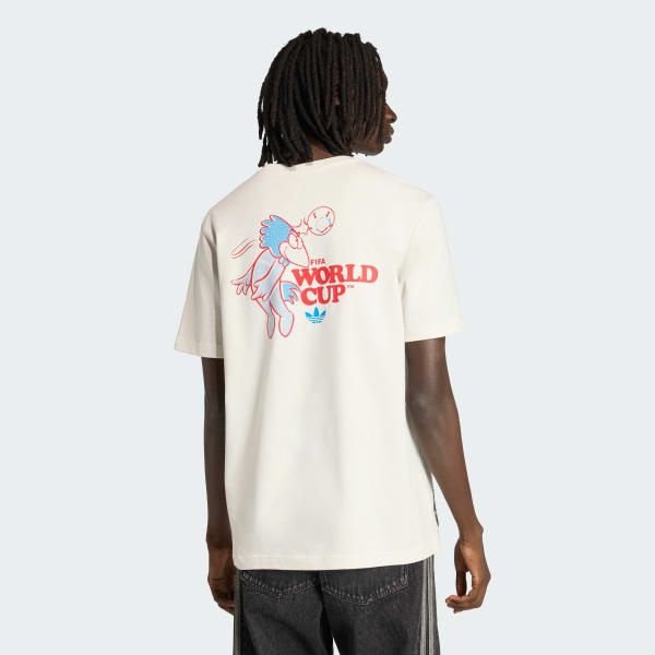 Blanco Playera Copa Mundial de la FIFA 2026 Mascota Footix