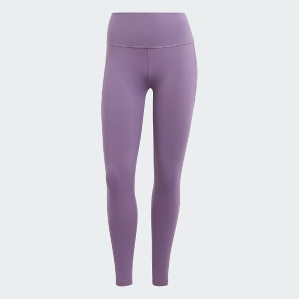 Ukaste Women's Studio Essential Mid-Rise Yoga Leggings - Ultra Soft 7/8  Length Workout Yoga Tights Pants (Red Violet, 4) at  Women's Clothing  store
