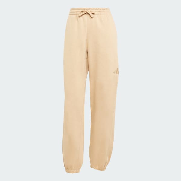 Brown ALL SZN Fleece Loose Pants