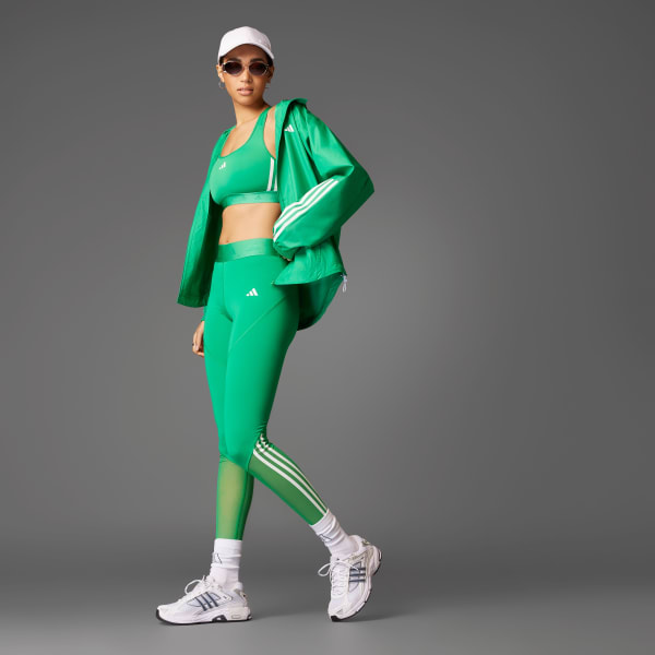 Vert Brassière de training Powerreact Hyperglam Maintien moyen