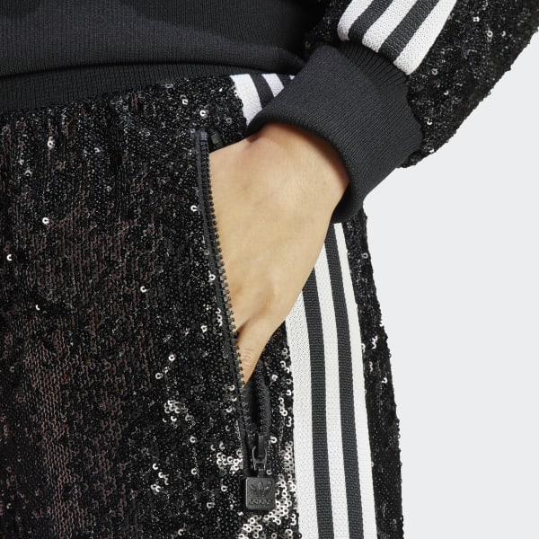adidas Blue Version Sequin Beckenbauer Track Pants Gender Neutral Black adidas Malaysia