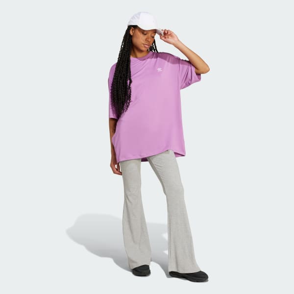 สีม่วง เสื้อยืด Trefoil