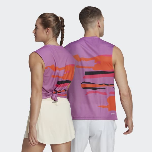 Purple Tennis New York Tank Top (Gender Neutral) I7803