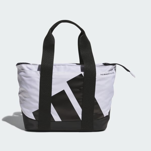 White Adidas Golf Round 토트 가방