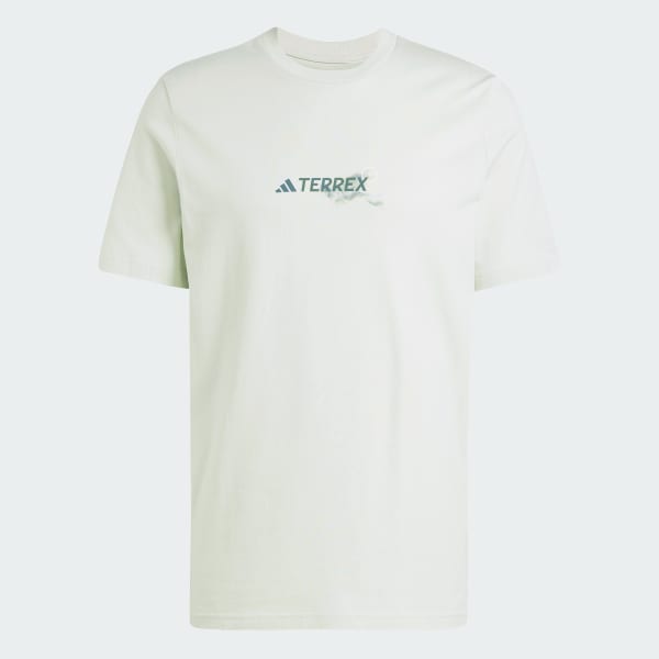 Verde Polera Terrex Estampada