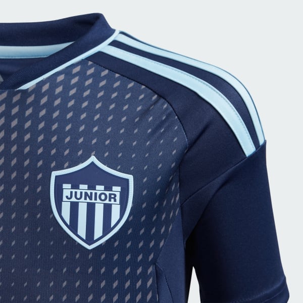 Gris Camiseta Visitante Junior FC 2023 Niño