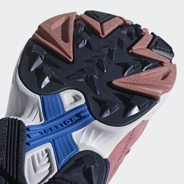 adidas falcon w raw pink & dark blue