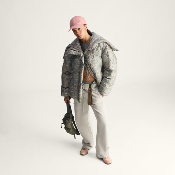 Grau adidas by Stella McCartney Straight Leg Hose