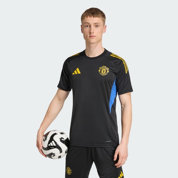 Black Manchester United Tiro 25 Competition Training Jersey