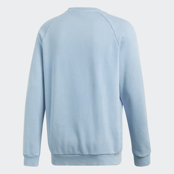 Adidas Originals Trefoil Warm Up Sweatshirt Men S Ash Blue Cv8643 Mi Tiles Com