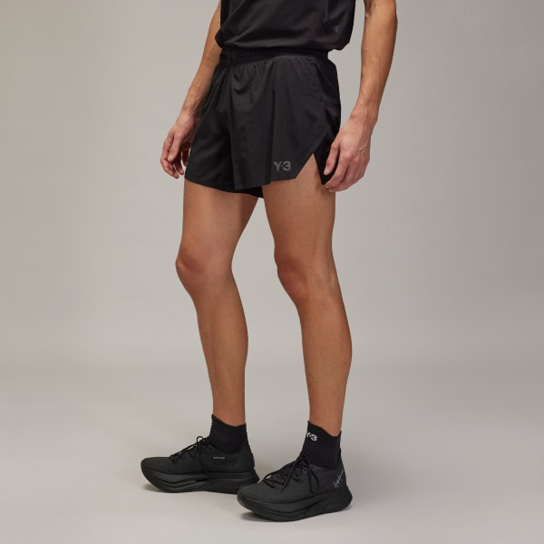 สีดำ กางเกงวิ่งขาสั้น Y-3