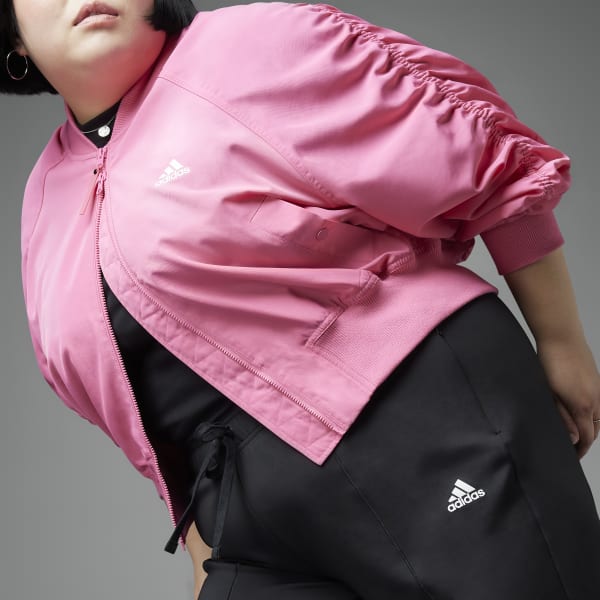 Pink shop adidas bomber