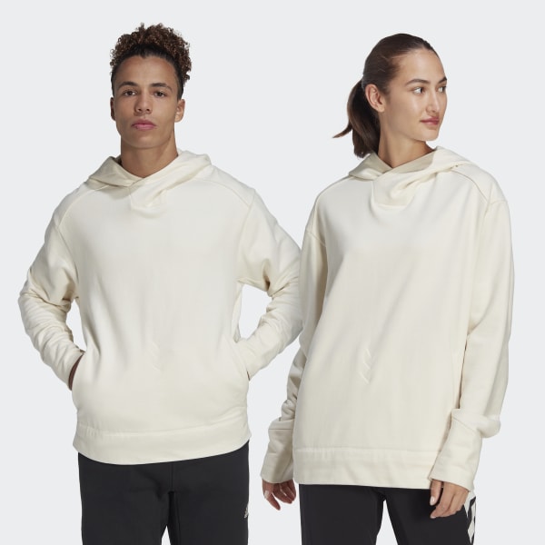 biela Mikina s kapucňou adidas TERREX HS1 BXB34