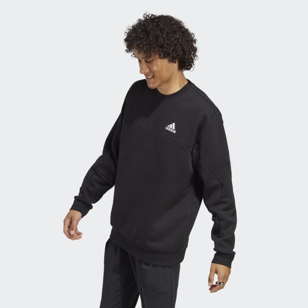 Μαύρο Stadium Fleece Badge of Sport Sweatshirt