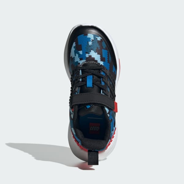 Negro Tenis adidas x LEGO® Racer TR2 con Cierre por Contacto y Cordones Elásticos