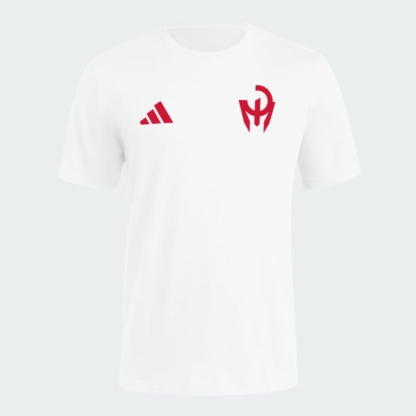 White Mahomes Name & Number Graphic Tee