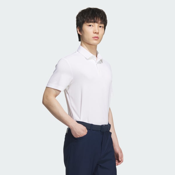 White Short Sleeve Polo Shirt