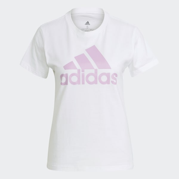 Blanco Remera LOUNGEWEAR Essentials Logo