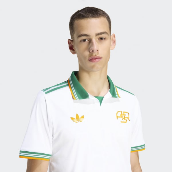 新品XL】アディダス25-26 ASローマ3rd ユニフォーム サッカー　サード adidas AS Roma 25/26 Third Jersey - White | Free Shipping