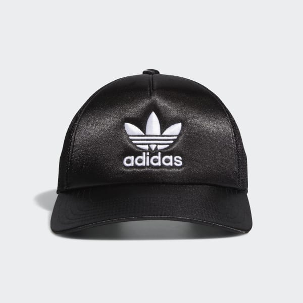 adidas Mesh Back Trucker Hat - Black 