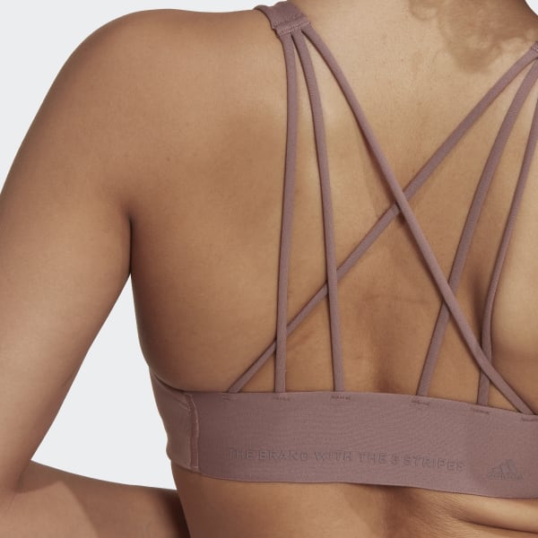 fialová Športová podprsenka CoreFlow Medium-Support