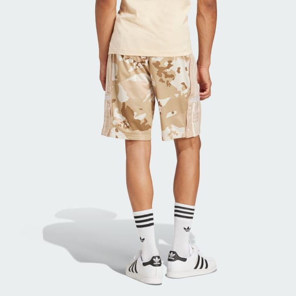 Beige Camo Shorts