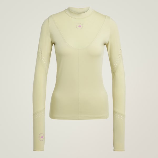 zlutá Tričko adidas by Stella McCartney TruePurpose Training Long Sleeve