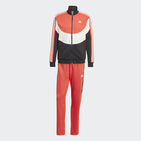 adidas Colorblock Track Suit - Red | | adidas US