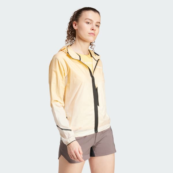 Yellow Terrex Xperior Light Windweave Jacket