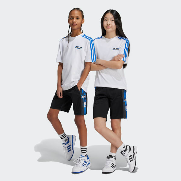 Kids black adidas shorts online