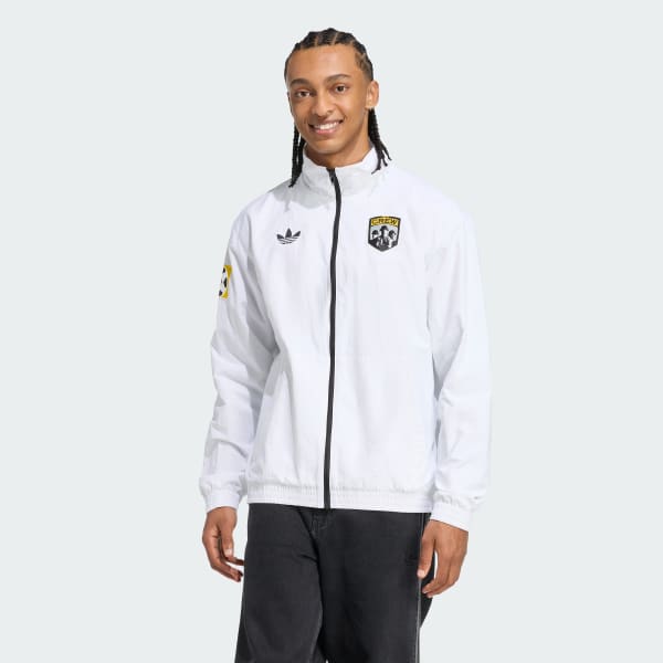 adidas Columbus Crew 2025 Originals Archive Anthem Jacket - White