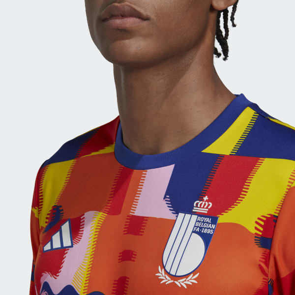 Multicolour Belgium Pre-Match Jersey TZ133