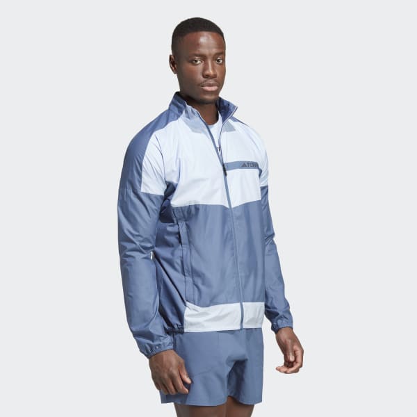 adidas TERREX Multi Wind Jacket - Blue | Men\'s Hiking | adidas US | Übergangsjacken