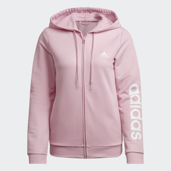 Pink Essentials Logo French Terry Track Suit 28860