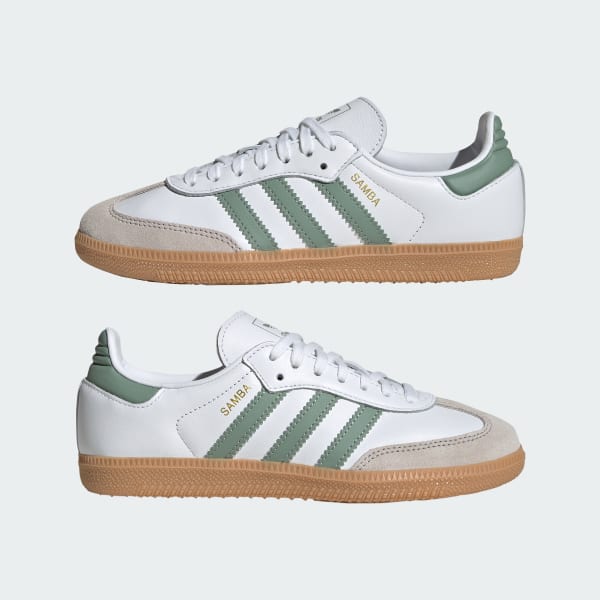 adidas Buty Samba OG Kids - Bialy | adidas Poland