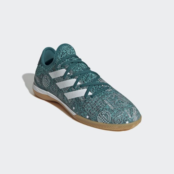 Turquoise Gamemode Knit Indoor Boots LUY22